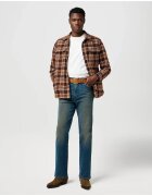 Wrangler Мъжки дънки - Wrancher - права кройка - средна талия - 5 джоба - цип - дълги - памук
