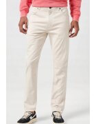Wrangler Мъжки панталон Larston - slim stened - бежов - еластичен материал