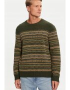 Wrangler Мъжки пуловер - FAIRISLE - стандартна кройка - - памук