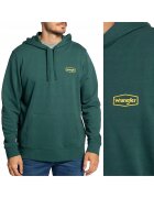Wrangler Мъжки суитшърт класическа кройка - два джоба - тъмнозелен - памук с полиестер