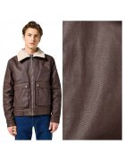 Wrangler Мъжко яке - Aviator - Regular Fit - Класически дизайн - Дълги ръкави - 2 джоба - С цип - Памук - S INTL