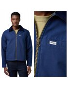 Wrangler Мъжко яке - Utility Jacket - Regular Fit - С яка - Цип - Топло и Удобно - Дълги ръкави - Памук - Синьо