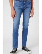 Wrangler Тесни дънки Bryson - опушено сини - леко еластични - изработени от памук и полиестер