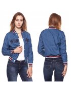 Wrangler Яке - бомбър - преходно - стандартна кройка - закопчаване: тик-так копчета - състав на материала: 100% памук - 1 джоб на гърдите - XS - 1 брой
