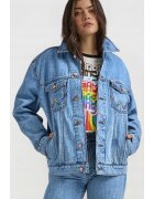 Wrangler Яке от деним Anti-Fit Trucker - свободна кройка - 100% памук