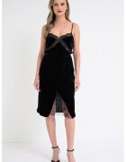 Zadig  Voltaire Кадифена пола с флорална дантела