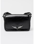 Zadig  Voltaire Кожена чанта през рамо Zazi Vintage