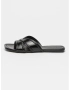 Zadig  Voltaire Кожени чехли с квадратен връх