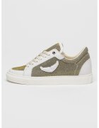 Zadig  Voltaire Спортни обувки Fly On с кожа - Златист/Сребрист