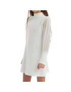 ZOYA Fashion Елегантна рокля за момиченца Луна - изисканост и стил за специални поводи - Бял