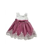 ZOYA Fashion Елегантна рокля за момичета Rosie Тъмнорозова дантела - Розово