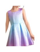 ZOYA Fashion Рокля за момиче Aldina - елегантна - Текстил - лилаво и синьо - без ръкави - 152 СМ