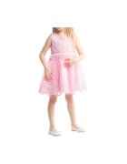 ZOYA Fashion Рокля за момиче - дантелена - без ръкави - розова