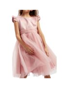 ZOYA Fashion Рокля за момиче - Виолет - Тюл - Розова - 134 СМ
