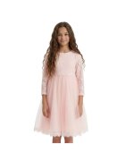 ZOYA Fashion Рокля за момичета - Kayra - Полиестер Вискоза - Дантела и Тюл - Розова