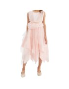 ZOYA Fashion Случайна рокля за момичета Monica - нежно розово - изключителен дизайн с елегантни детайли - максимален комфорт и подплата - Розово