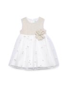 Abel & Lula Елегантна рокля 5001 Бежов Regular Fit