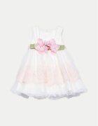 Abel & Lula Елегантна рокля 5004 Екрю Regular Fit