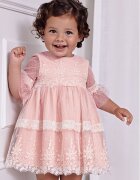 Abel & Lula Елегантна рокля 5014 Розов Regular Fit