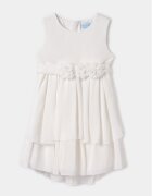 Abel & Lula Елегантна рокля 5024 Екрю Regular Fit