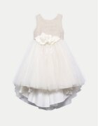 Abel & Lula Елегантна рокля 5032 Бежов Regular Fit