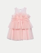 Abel & Lula Елегантна рокля 5036 Оранжев Regular Fit