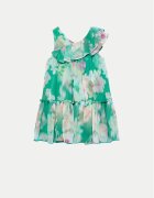 Abel & Lula Елегантна рокля 5043 Зелен Regular Fit