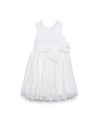 Abel & Lula Елегантна рокля 5051 Бял Regular Fit