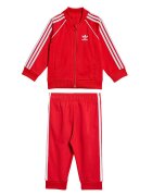 adidas Анцуг adicolor SST IX7623 Червен Regular Fit