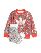 adidas Анцуг Liberty London JY3018 Червен Regular Fit