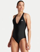 adidas Бански костюм 3-Stripes IB7705 Черен