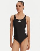 adidas Бански костюм 3-Stripes JN8119 Черен Slim Fit