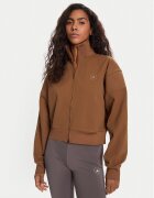 adidas by Stella McCartney Суитшърт Knitted Track Top JX6782 Кафяв Regular Fit