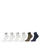 adidas Дълги чорапи Mid Ankle Socks 6 Pairs KQ9070