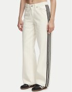 adidas Дънки Firebird KD2895 Бежов Loose Fit