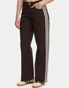 adidas Дънки Firebird KD2934 Кафяв Loose Fit