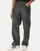 adidas Дънки Monogram KC6380 Сив Loose Fit
