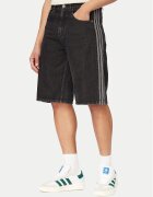 adidas Дънкови шорти adicolor Firebird KD1498 Черен Loose Fit