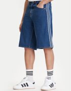 adidas Дънкови шорти adicolor Firebird KD1500 Син Loose Fit