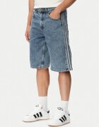 adidas Дънкови шорти Firebird Adicolo KS4975 Син Regular Fit