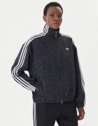 adidas Дънково яке Firebird Aop KD8809 Сив Oversize