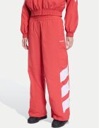 adidas Долнище анцуг Blocked Washed KD8791 Червен Loose Fit