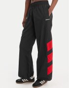 adidas Долнище анцуг Blocked Washed KE5037 Сив Loose Fit