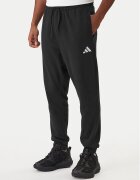 adidas Долнище анцуг Essentials Feel Cozy JE3854 Черен Regular Fit