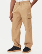 adidas Долнище анцуг Trefoil Essentials JX3912 Бежов Loose Fit