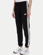 adidas Долнище анцуг Tricot 3-Stripes JF3383 Черен Regular Fit