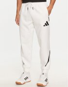 adidas Долнище анцуг Z.N.E. JF2449 Бял Regular Fit