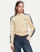 adidas Кардиган Firebird KS6797 Светложълт Regular Fit