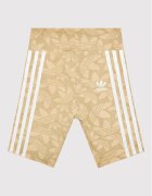 adidas Колоездачни шорти Cycling HC7068 Бежов Slim Fit
