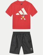 adidas Комплект тишърт и панталонки Disney Mickey Mouse JF3639 Цветен Regular Fit